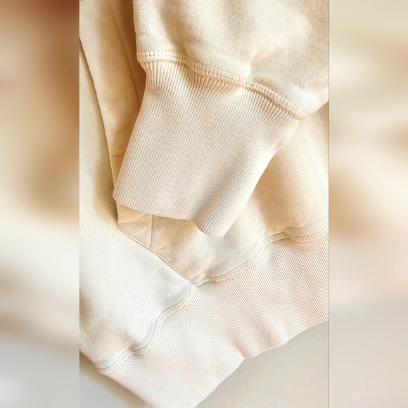 Polo Ralph Lauren Sport USA casual cream hoodie Unisex size M - Picture 4 of 6